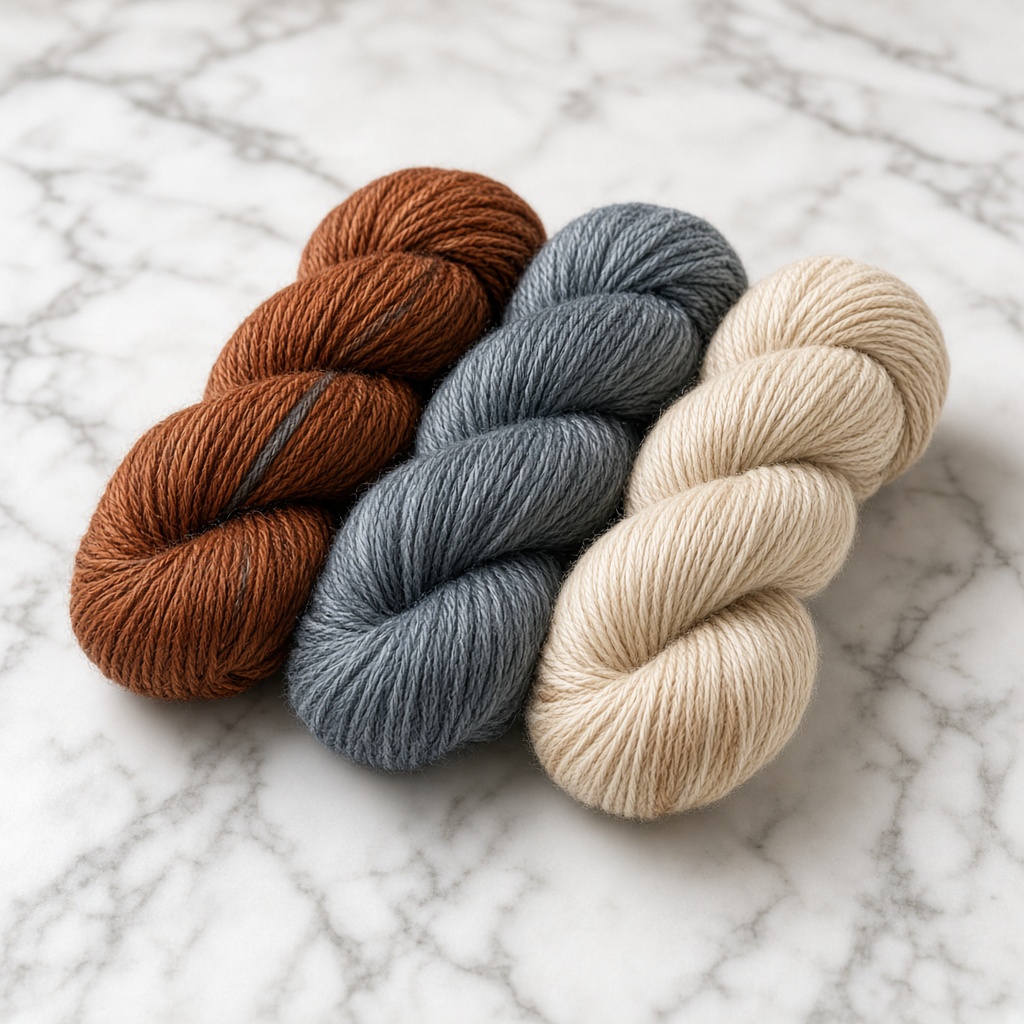 Blended natural yarn