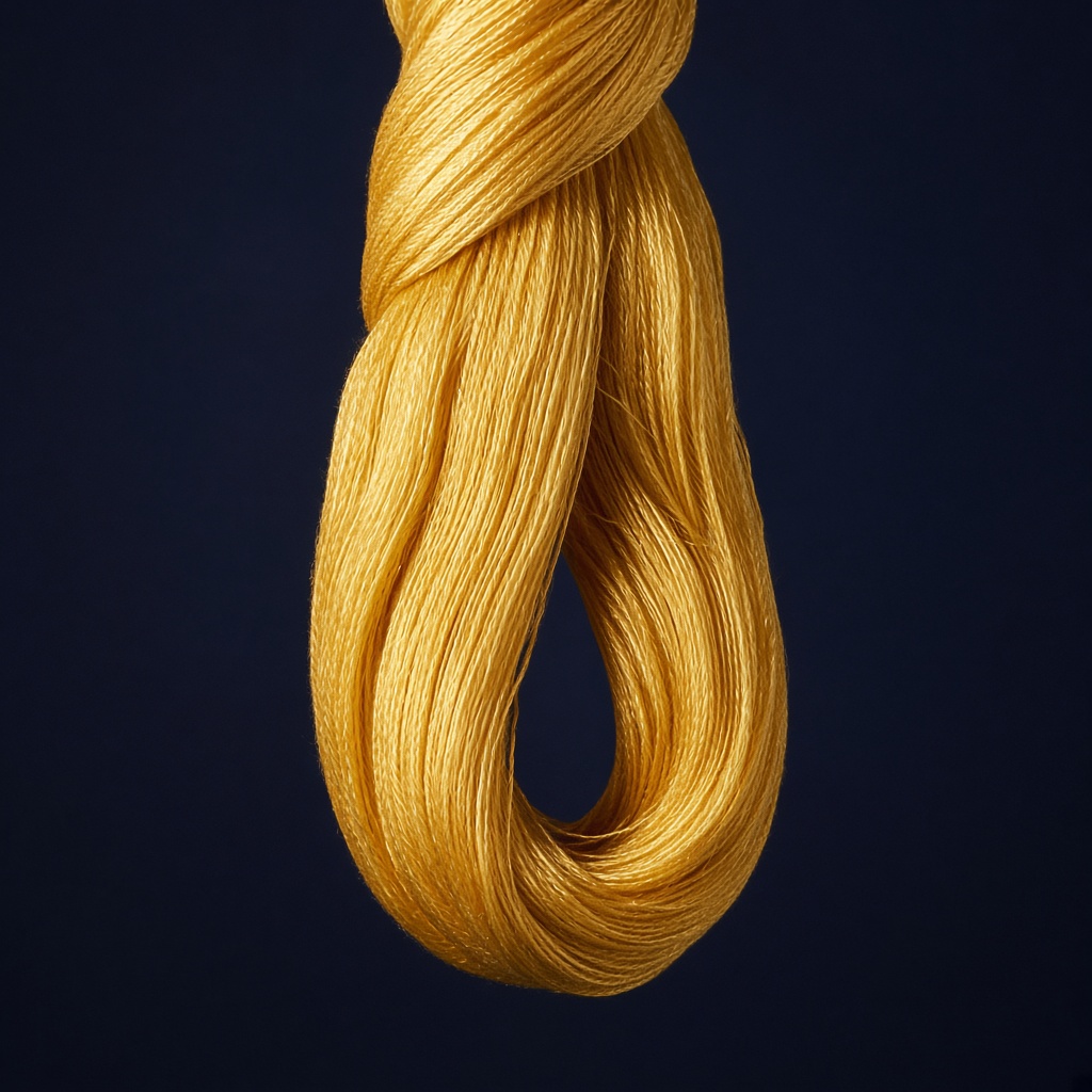 Muga silk yarn